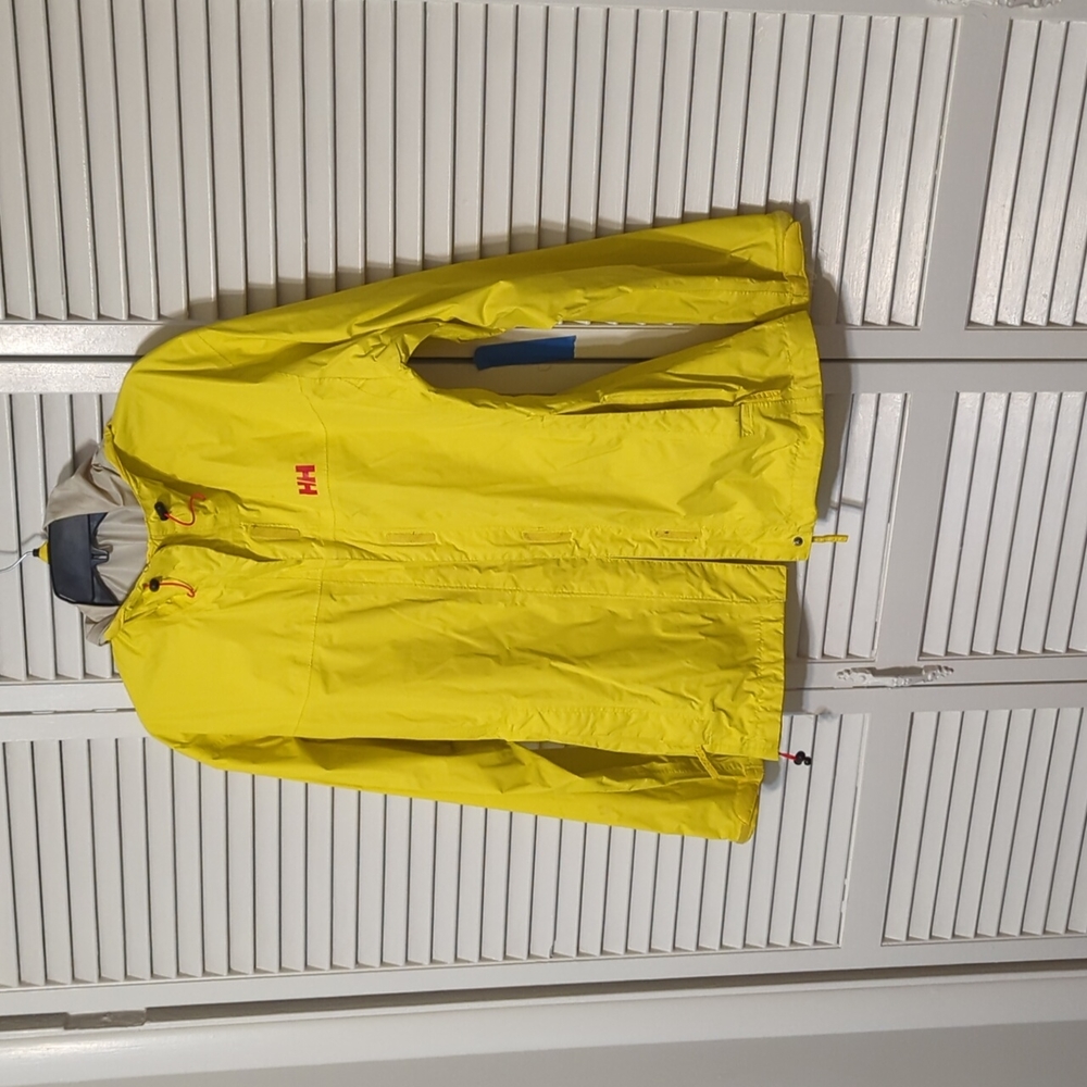 Helly Hansen Yellow Lightweight Rain Coat - image 1
